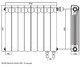 Радиатор биметаллический RIFAR Monolit Ventil 500 - 8 секций