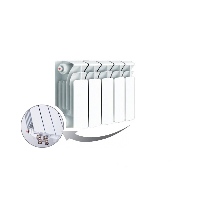 Радиатор биметаллический RIFAR Base Ventil 200 - 5 секций нижнее правое подключение